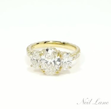 Becca's engagement sales ring from garrett