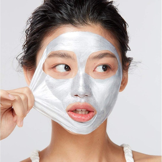 Thick peel off face mask