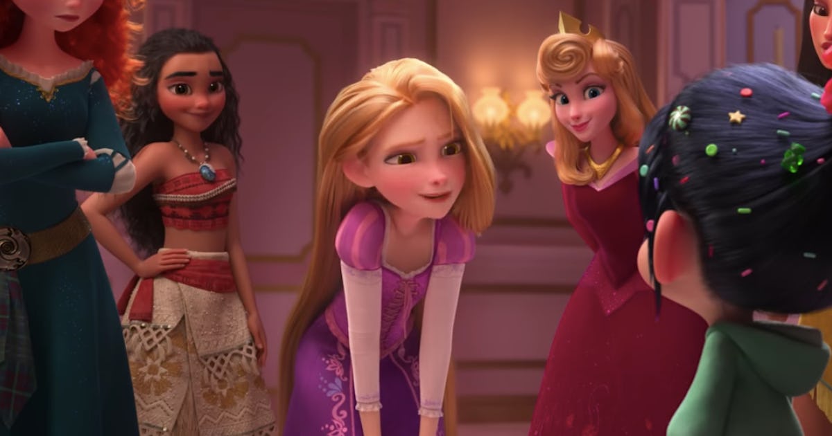 How The Disney Princess Scene In 'Wreck-It Ralph 2' Actually Made It It