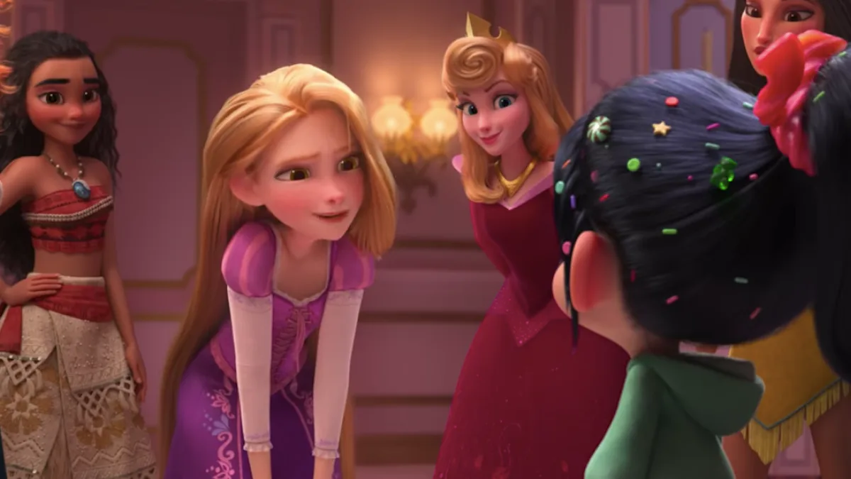 Disney Rock Ralf Disney Princesses Scene Why The Ralph Breaks The Internet Disney