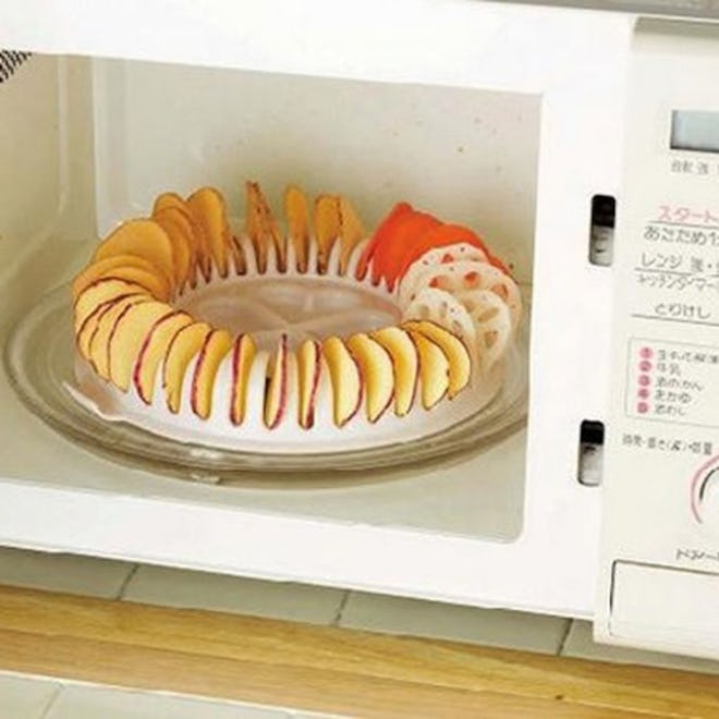 WhitelotousMicrowave Potato Chip Baking Tray