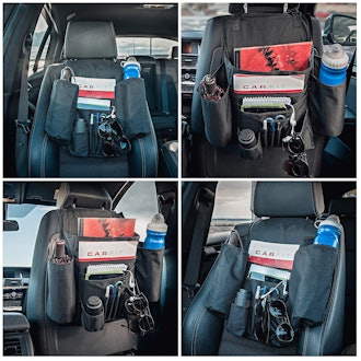 DriverSuperDreams Car Front Seat Organizer With 11 Pockets