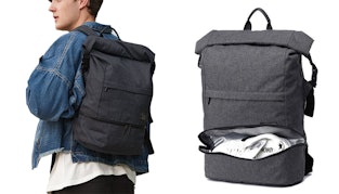 shoe weekender bags bag compartments compartment pocket