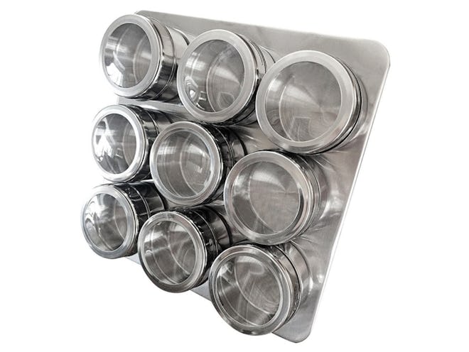 Intergalactic Spice Rack Set With Magnetic Jars