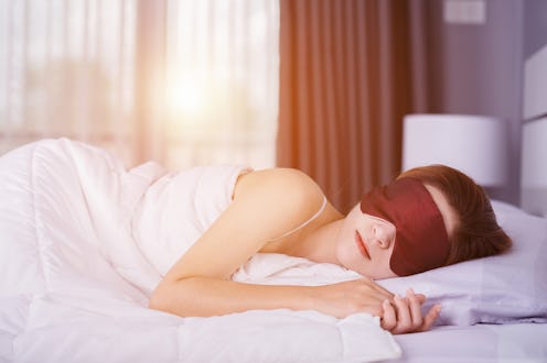 Some experts think weighted sleep masks can help relax the mind and body.