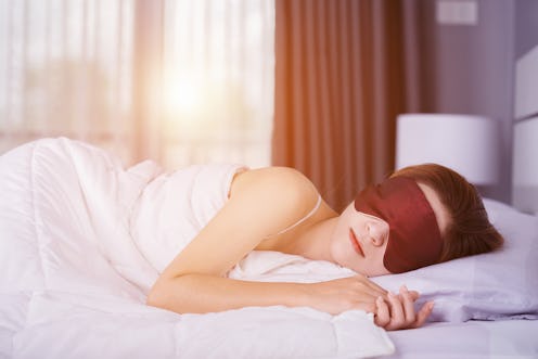 Some experts think weighted sleep masks can help relax the mind and body.