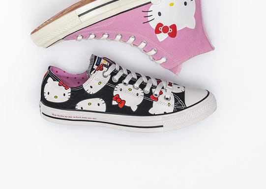 When Can You Buy Converse x Hello Kitty Shoes? These Kicks Are Straight