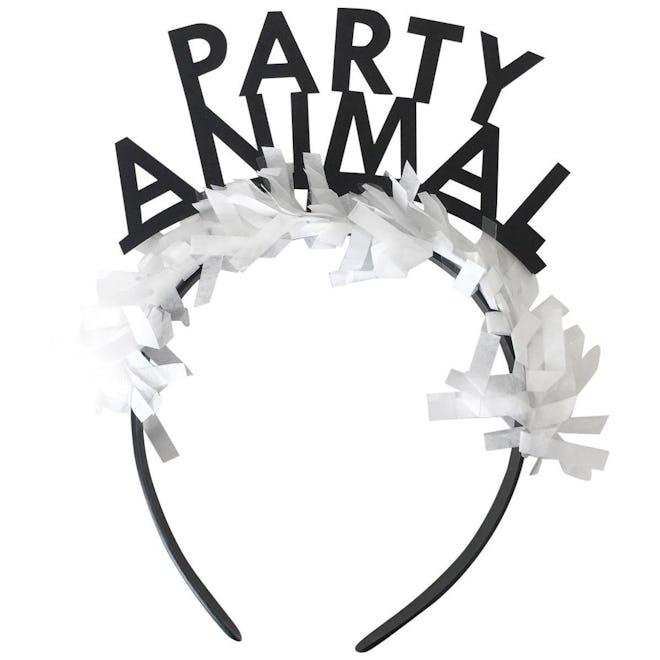 Party Animal Headband in Black