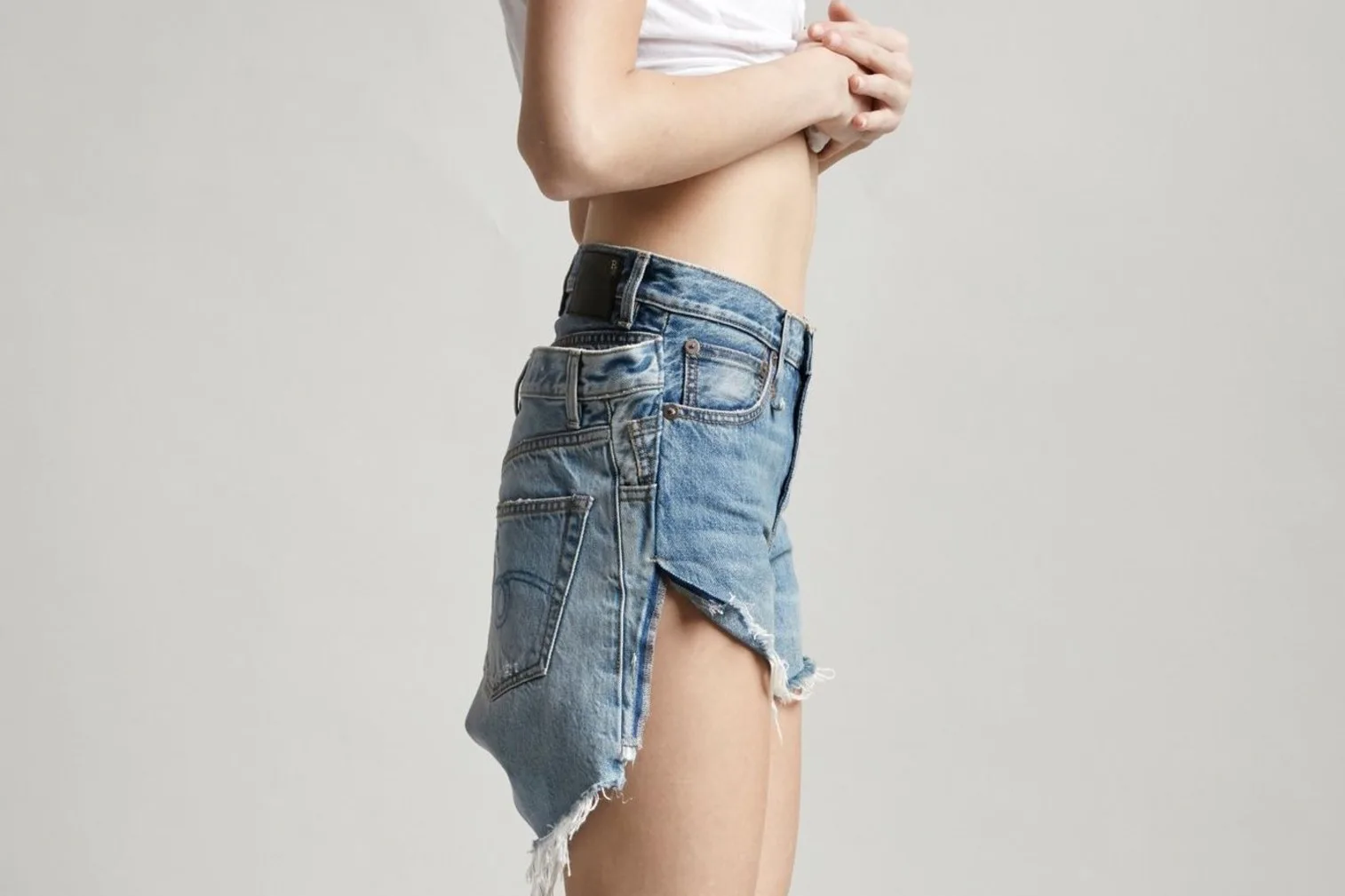 R13's Double Back Shorts Makes It Look 