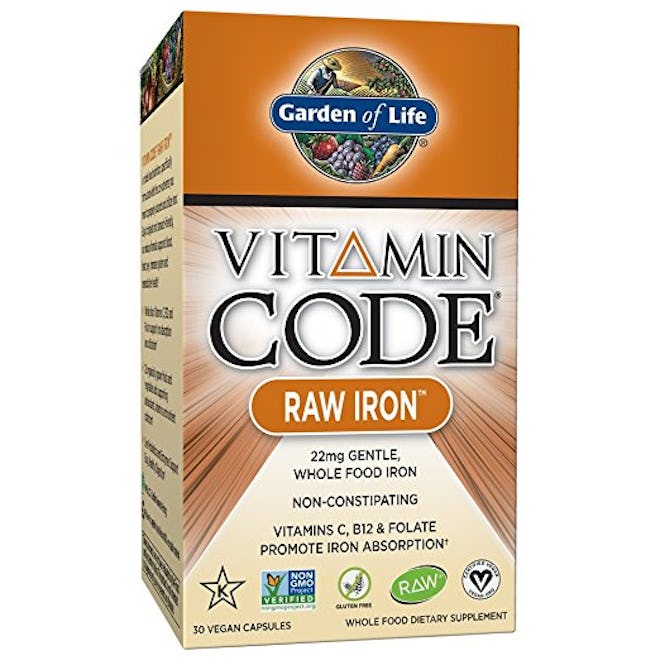 Garden Of Life Raw Iron Complex, 30-Count