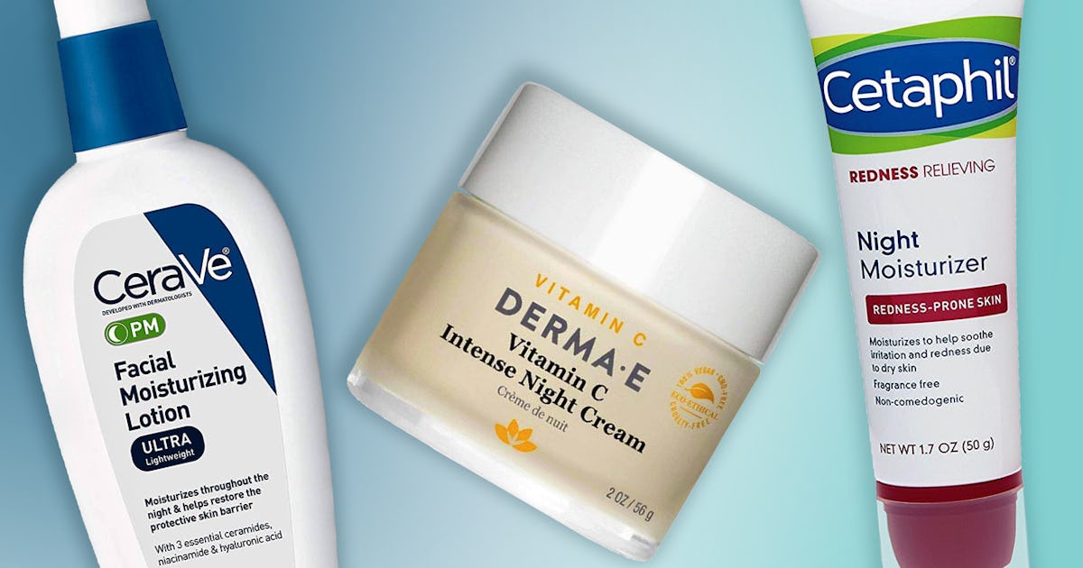 night time face cream for sensitive skin