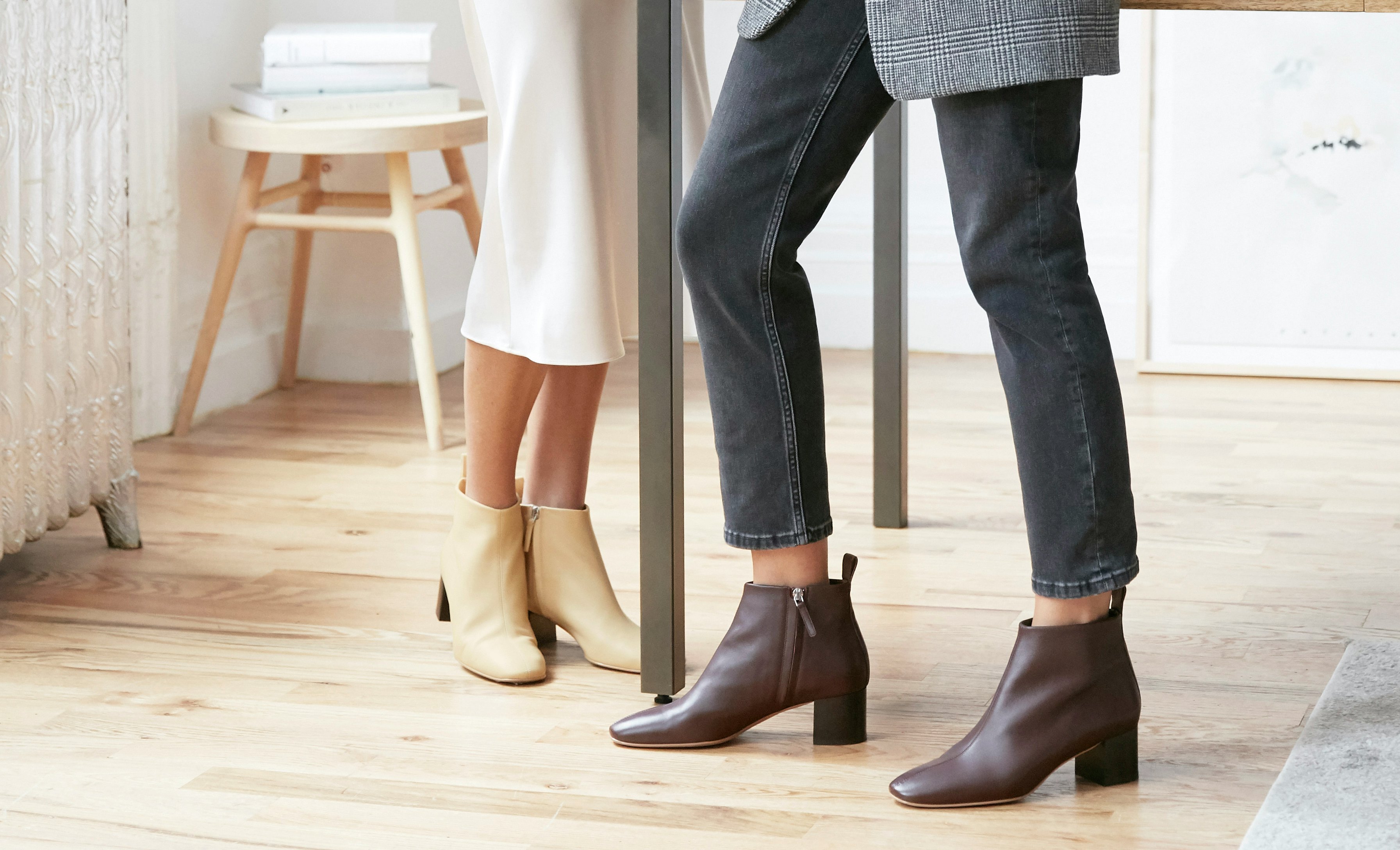 everlane day boot burgundy