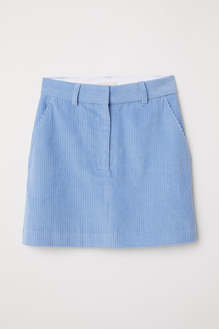 Short Corduroy Skirt