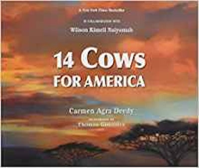 '14 Cows For America' By Carmen Agra Deedy, illustrated by Thomas Gonzles