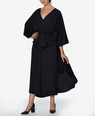 INSPR-D By Natalie Off Duty Wide-Leg Jumpsuit with Cinched Waist