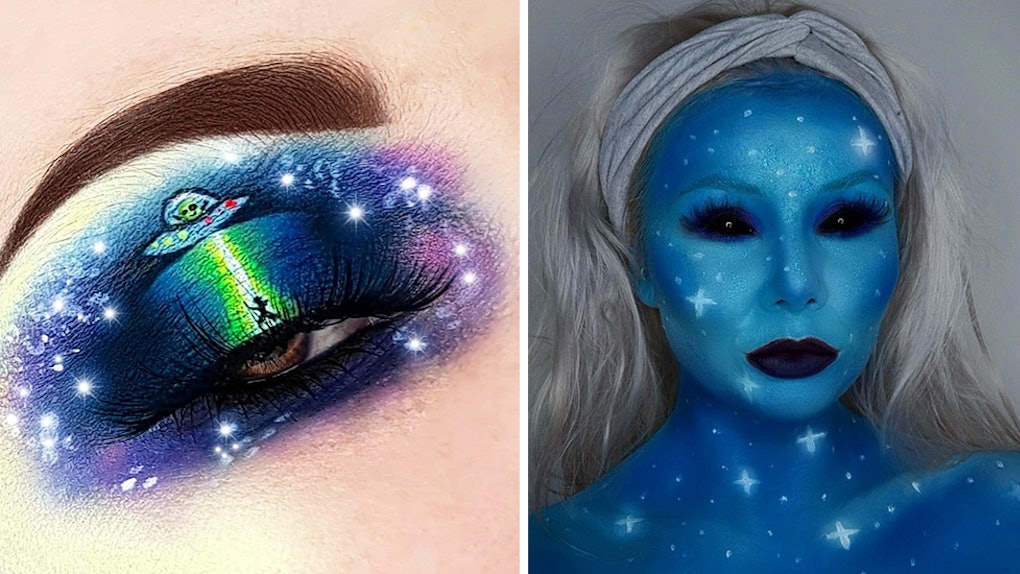 These Halloween 2018 Alien Makeup Looks Will Make Your Costume Seem Out Of This World