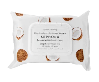 Sephora Collection Cleansing & Exfoliating Wipes In Coconut Water