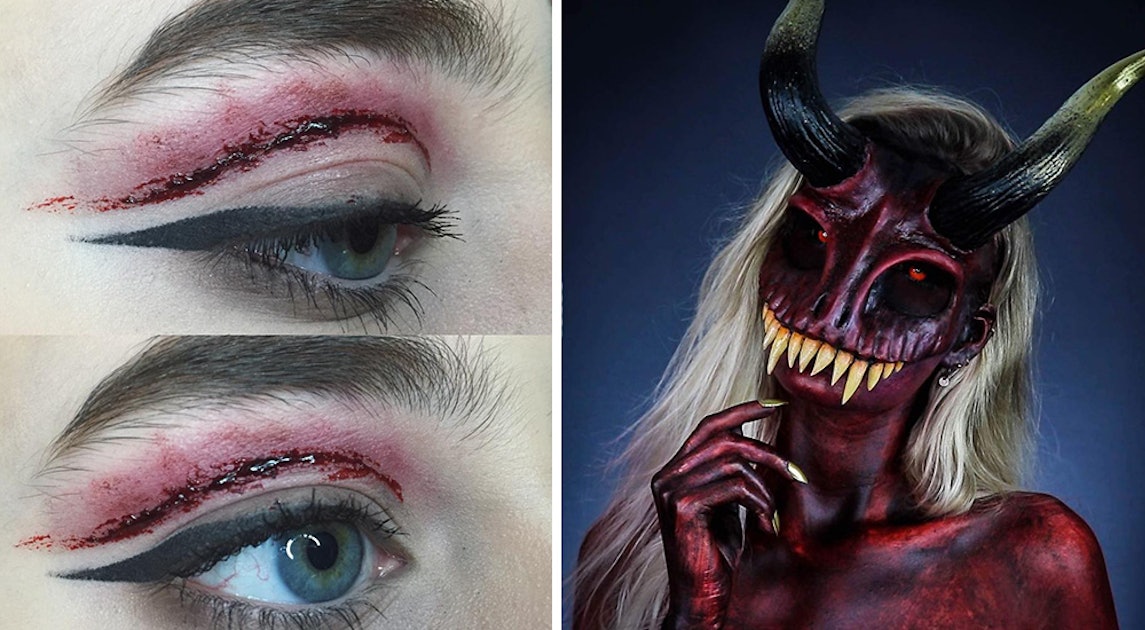 These Scary Halloween  2022 Makeup  Ideas  Look So Terrifying 