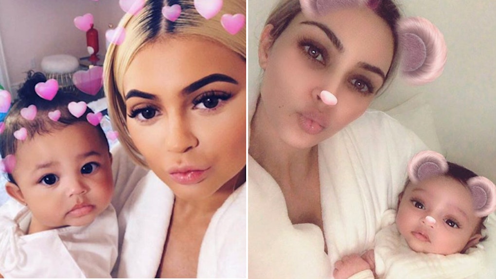 This Photo Of Stormi & Chicago West Having A Slumber Party Is Cuteness Overload