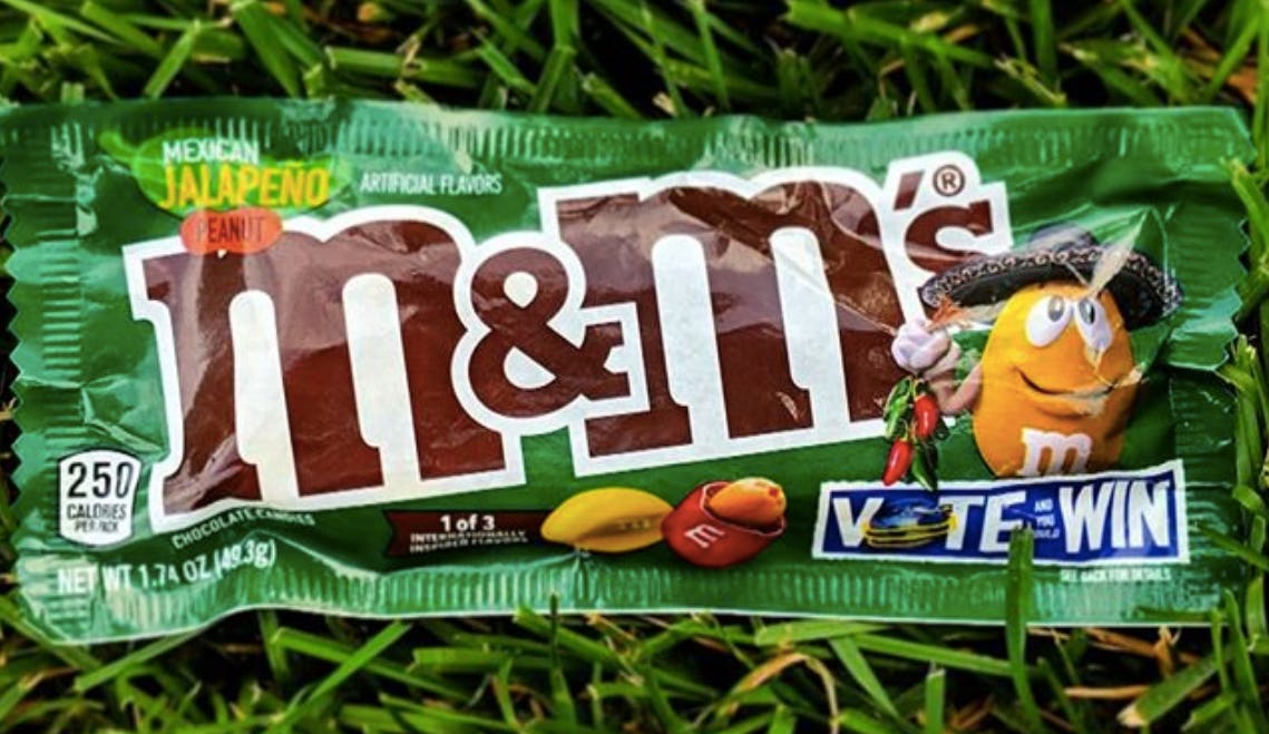 Mexican Jalapeño Peanut M&Ms Could Be Coming To Your Snack Aisle In 2019