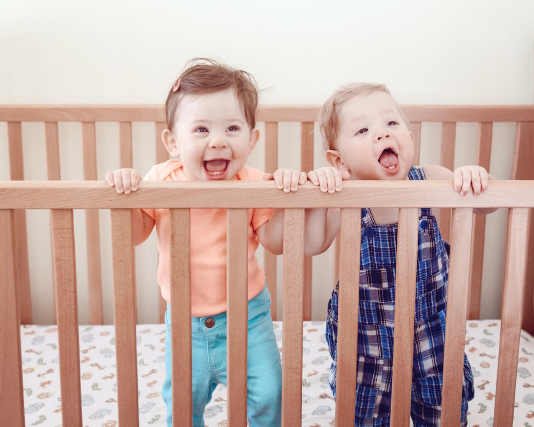 Should Twins Share A Crib? An Expert Explains How To Have Multiples