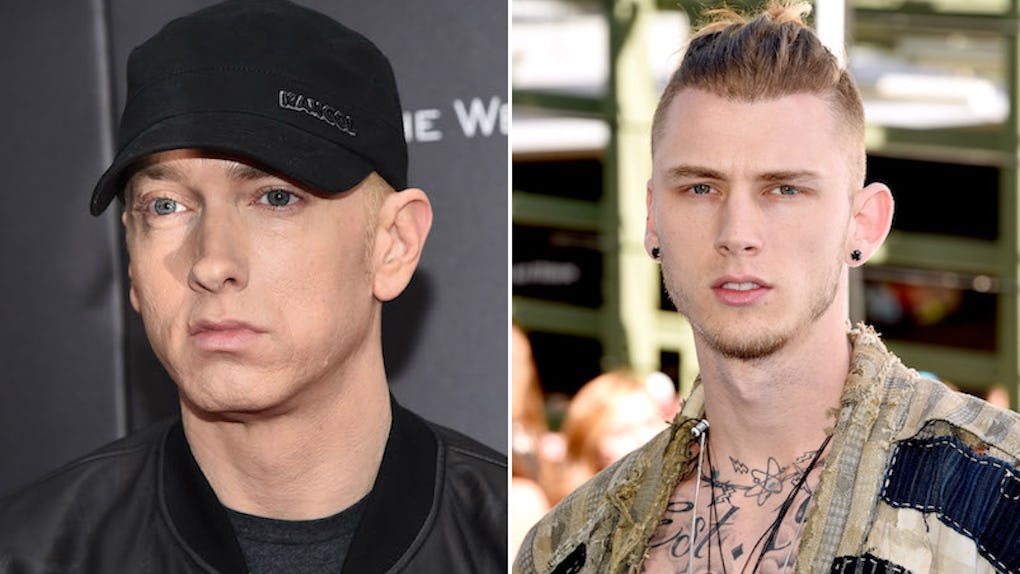 Eminem Kamikaze Lyrics Machine Gun Kelly Eminem Kamikaze Lyrics Machine Gun Kelly