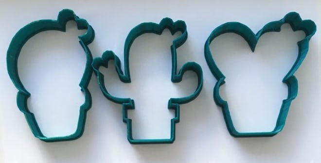 Cactus Succulent In A Pot Cookie Cutters