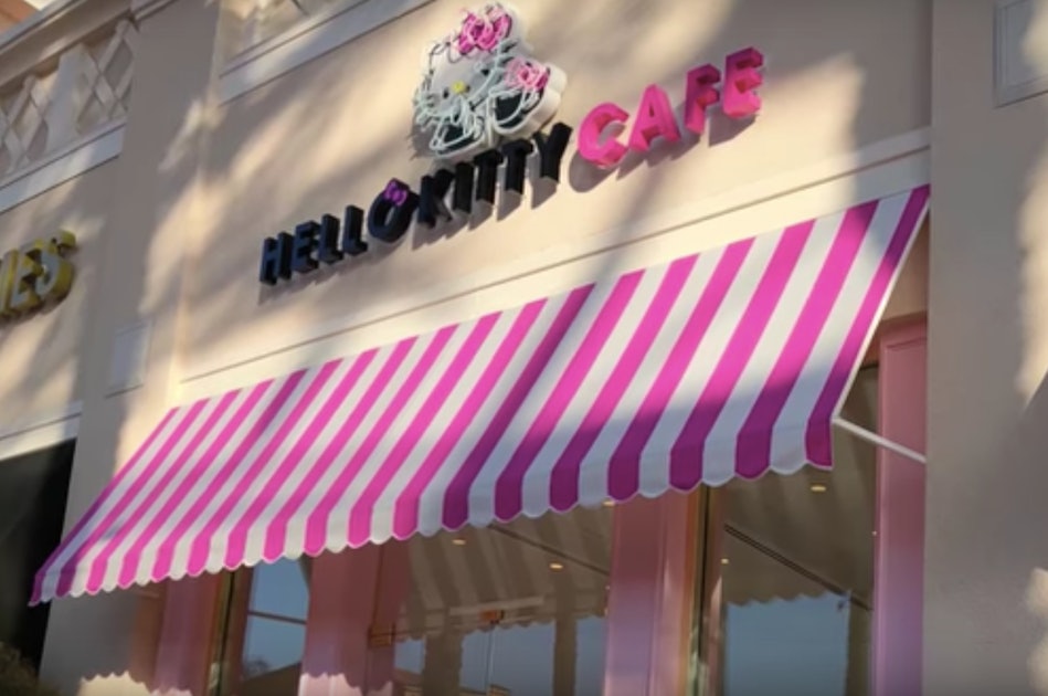 Went to the hello kitty cafe in Irvine, CA with a friend i haven't