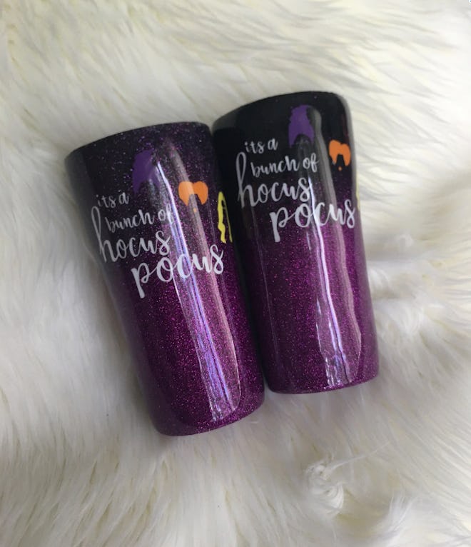 Hocus Pocus Glitter Tumbler