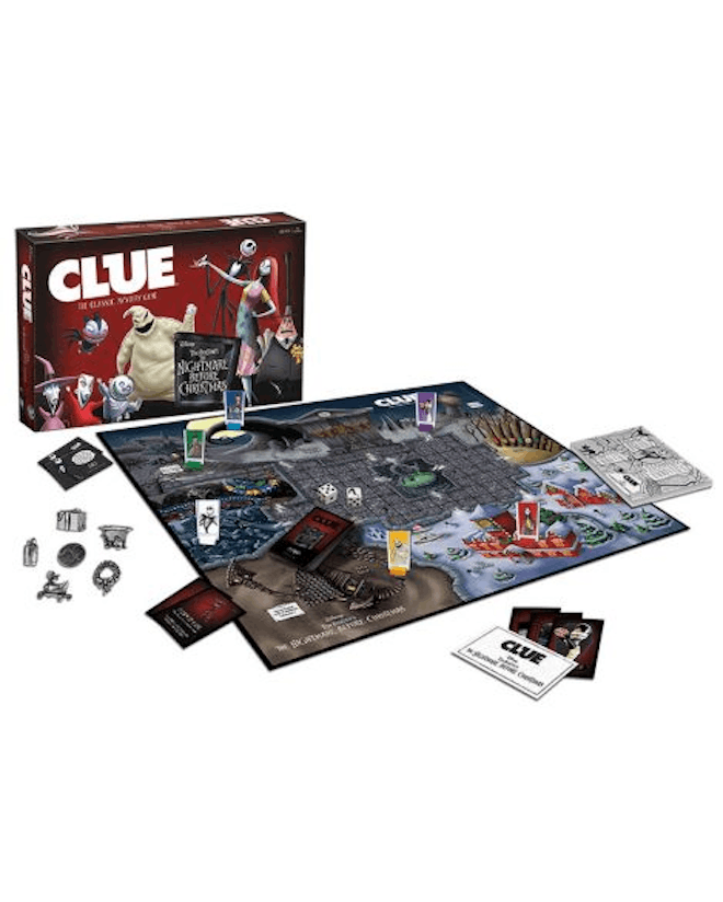 The Nightmare Before Christmas Clue Game