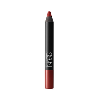Velvet Matte Lip Pencil In Infatuated Red