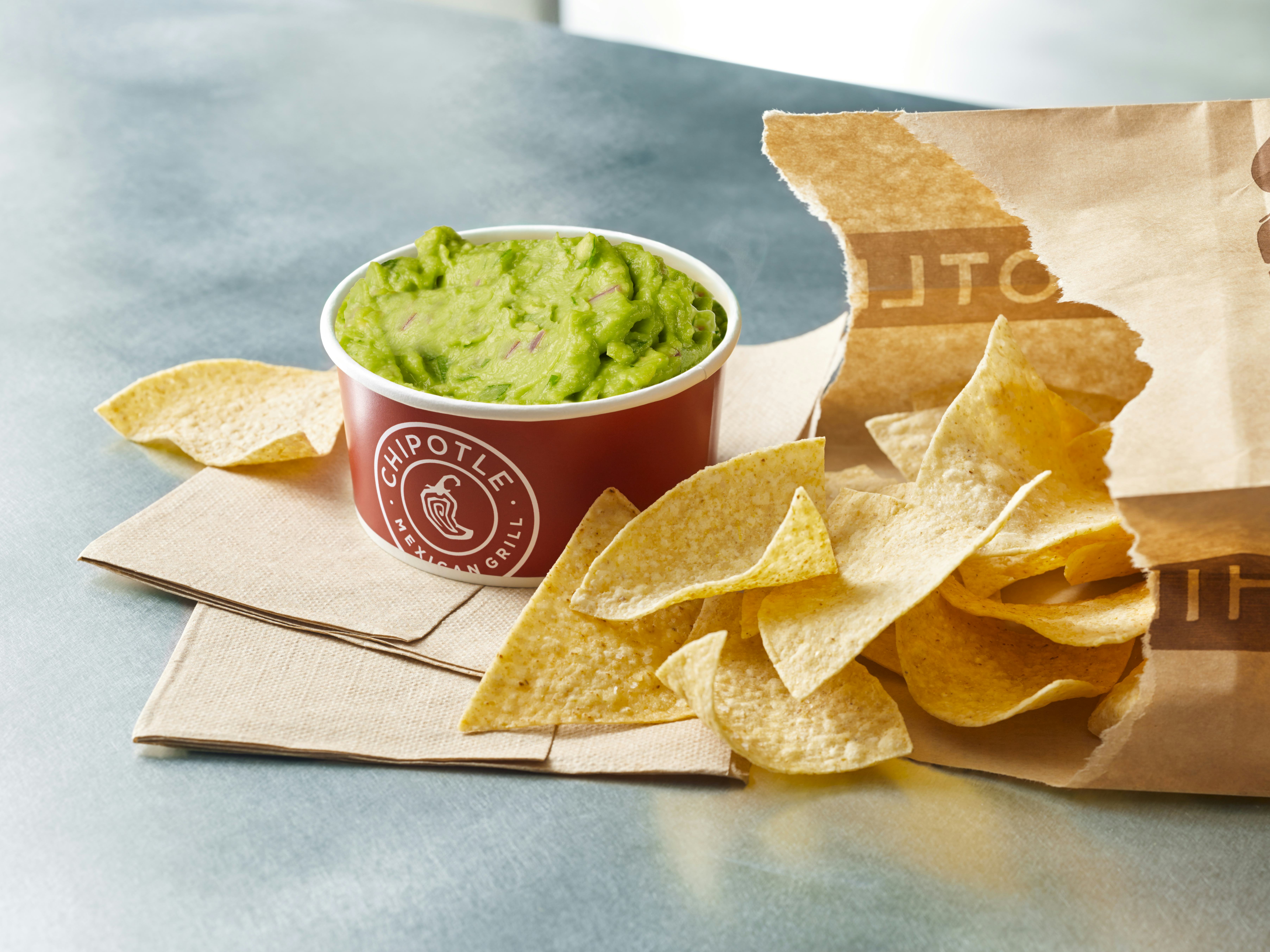 Chipotle's New Large Side Of Guacamole Is Two Times The Size Of Its