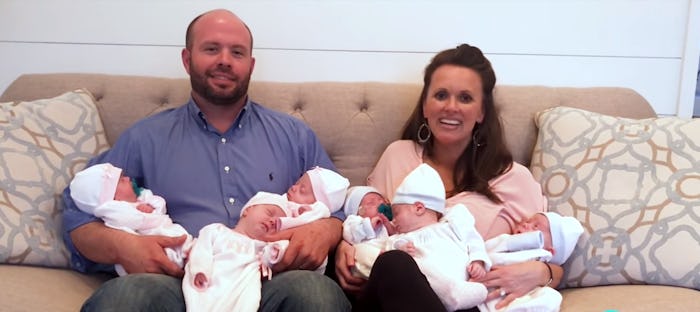 "Sweet Home Sextuplets" Family Photo