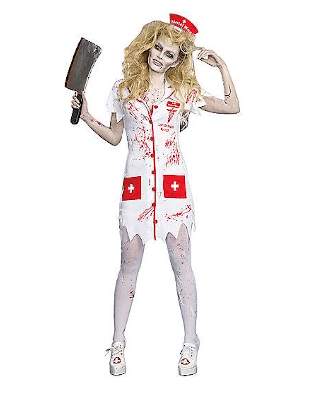 Grave Shift Zombie Nurse Costume