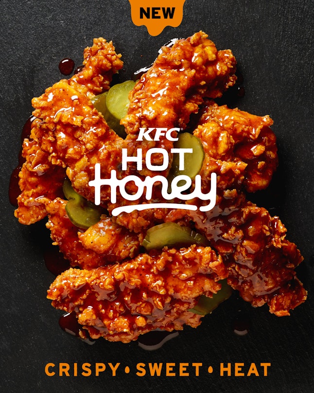 KFC's New Hot Honey Chicken Tenders Are Served With Pickles