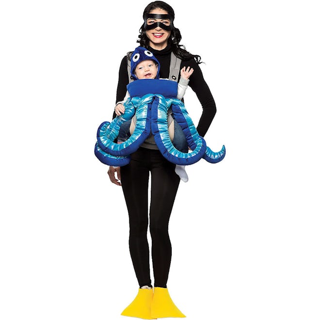 Octopus and Diver Mom and Baby Costume