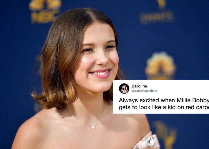 Millie Bobby Brown on the Red Carpet