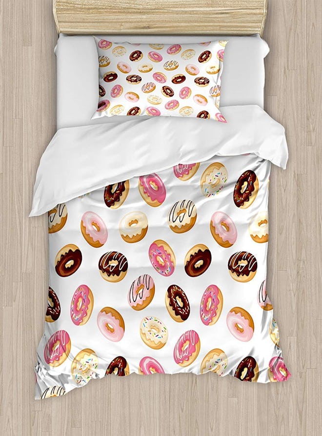 Sweet Tasty Donuts Art Print Bed Set
