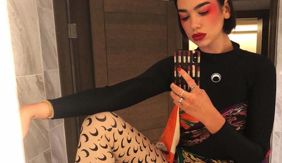 Where To Buy Dua Lipa's Crescent Moon Boots & Leggings From *That ...