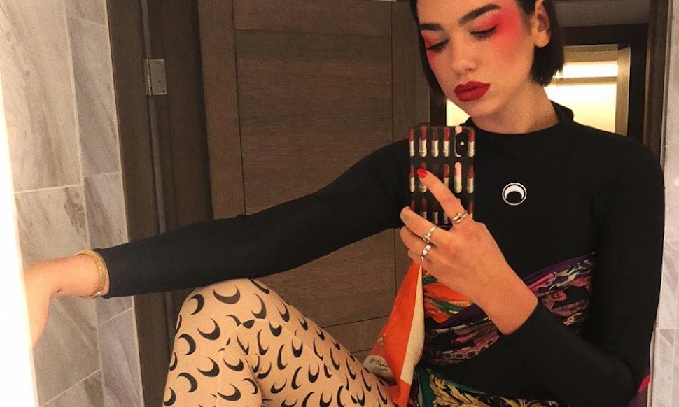 Where To Buy Dua Lipa's Crescent Moon Boots & Leggings From *That ...