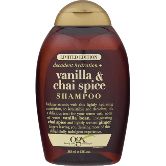 OGX Decadent Hydration Vanilla & Chai Spice Shampoo