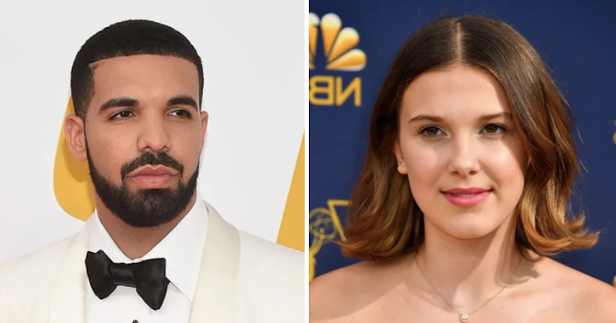 People Are Not Into Drake Texting Millie Bobby Brown Regularly & Giving ...