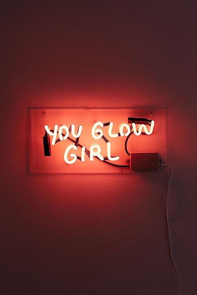 Amber Ibarreche X UO You Glow Girl Neon Sign