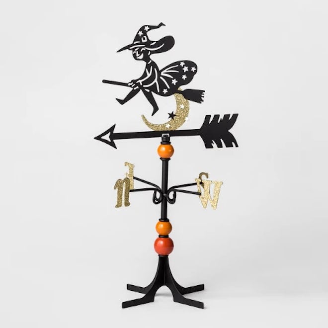 Halloween Metal Witch Weather Vane - Hyde and Eek! Boutique