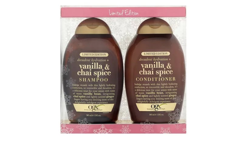 OGX s Vanilla Chai Spice Shampoo Conditioner Duo Will Make All