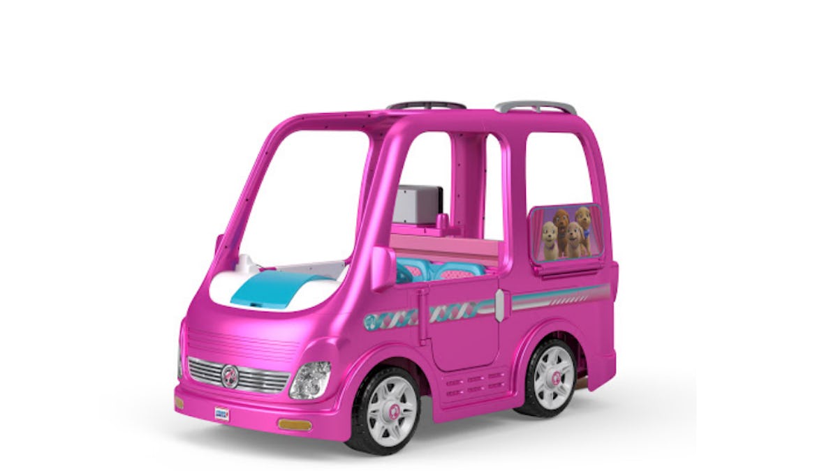 Kid barbie car sale