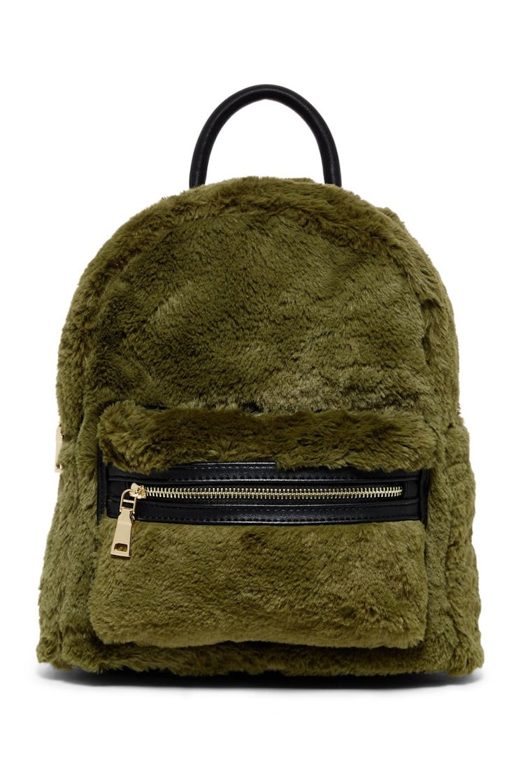 Urban Expressions Tilly Vegan Faux Fur Mid Backpack