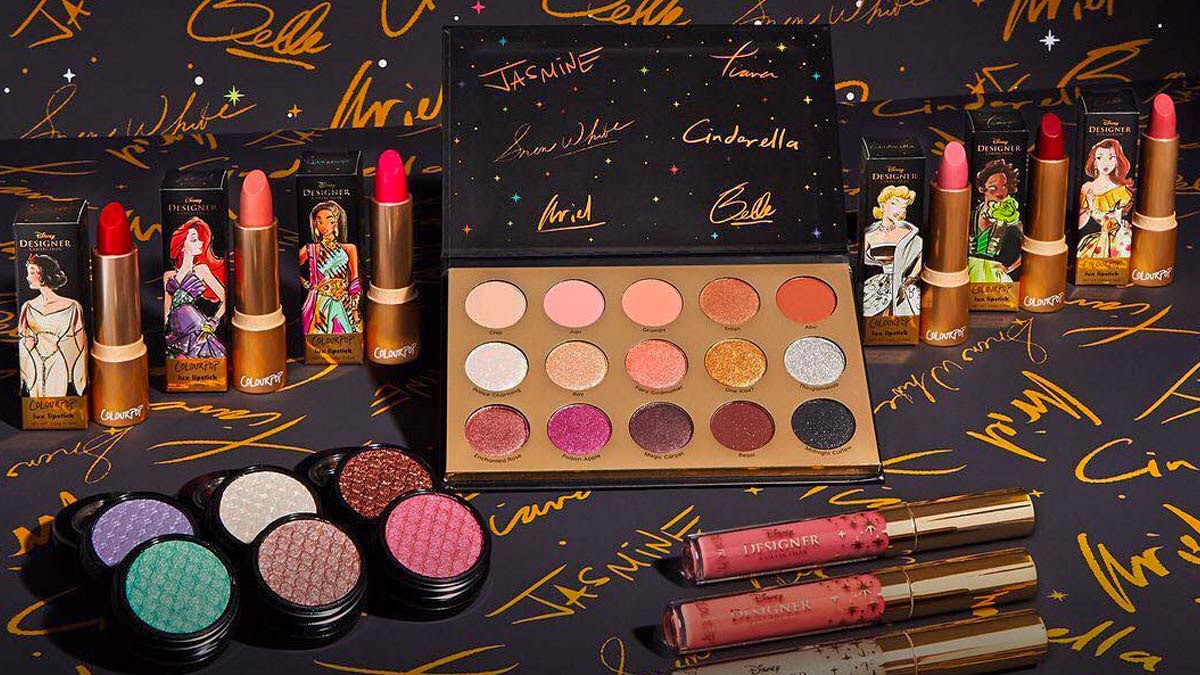 When Is ColourPop's Disney Princess Designer Collection Available