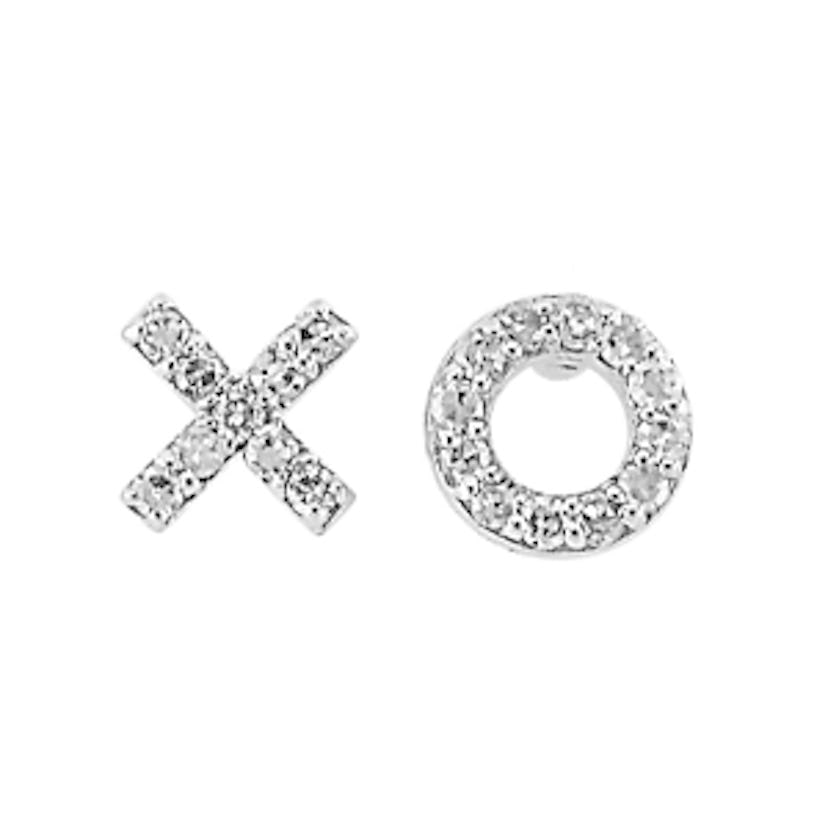 "XO" Diamond Earrings