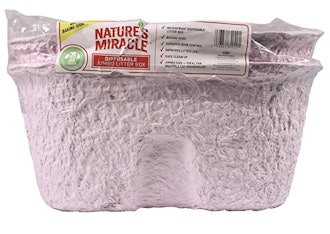 Nature's Miracle Disposable Litter Box, Jumbo (2 Pack)